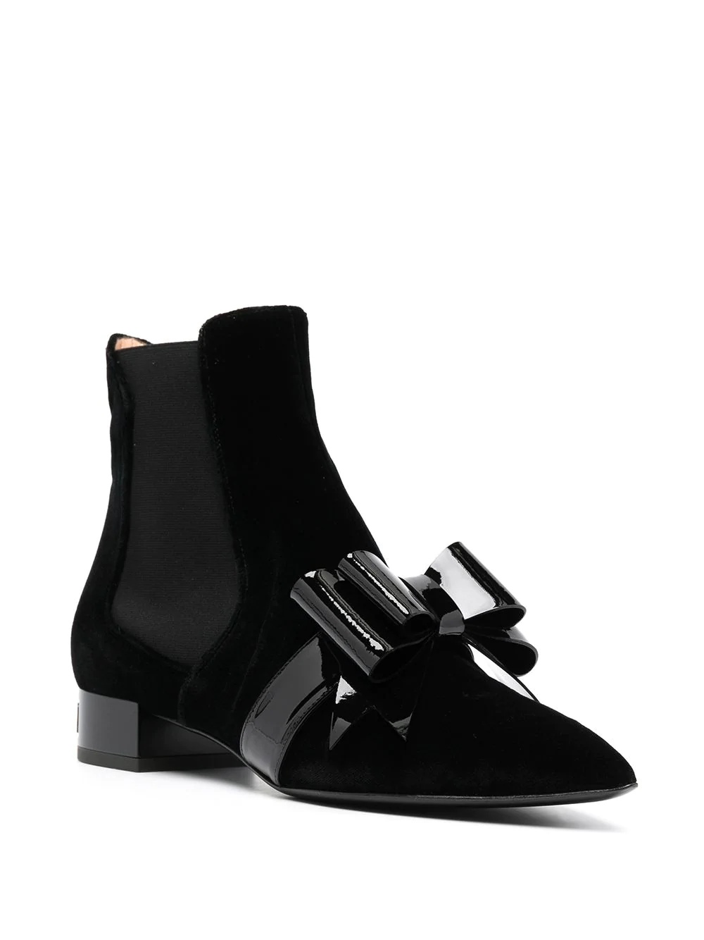 bow-detail ankle boots - 2