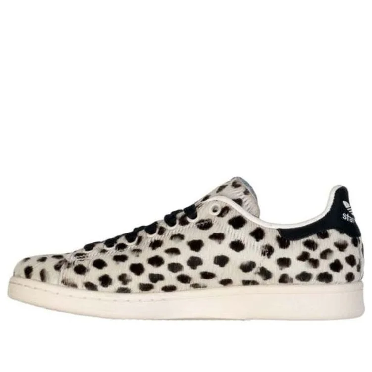 (WMNS) adidas Stan Smith 'White Leopard Print' S75117 - 1