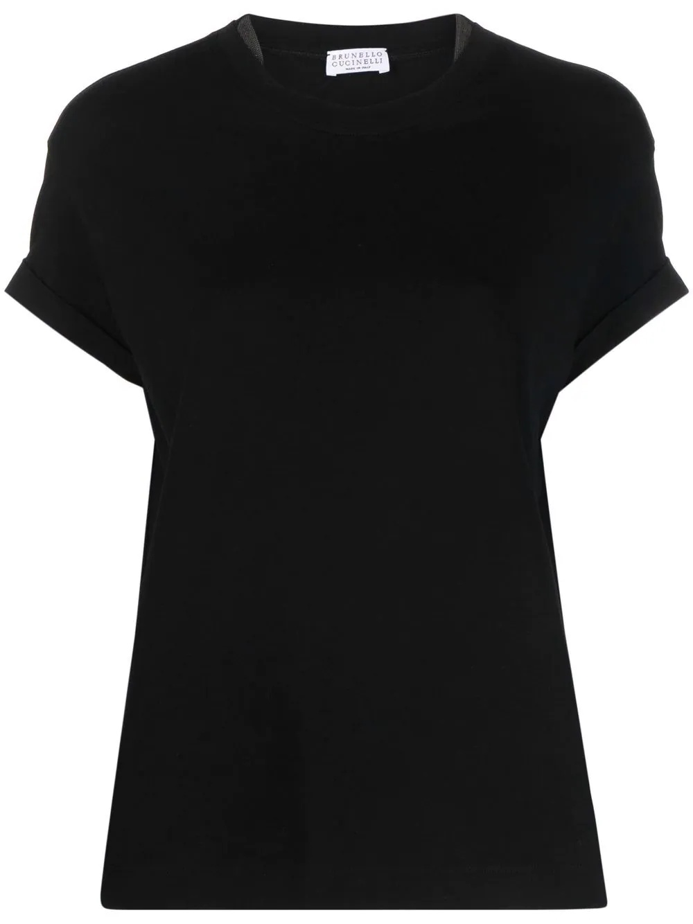 round-neck short-sleeve T-shirt - 1