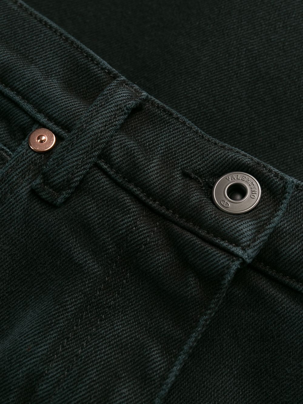 slim-fit poem detail jeans - 6