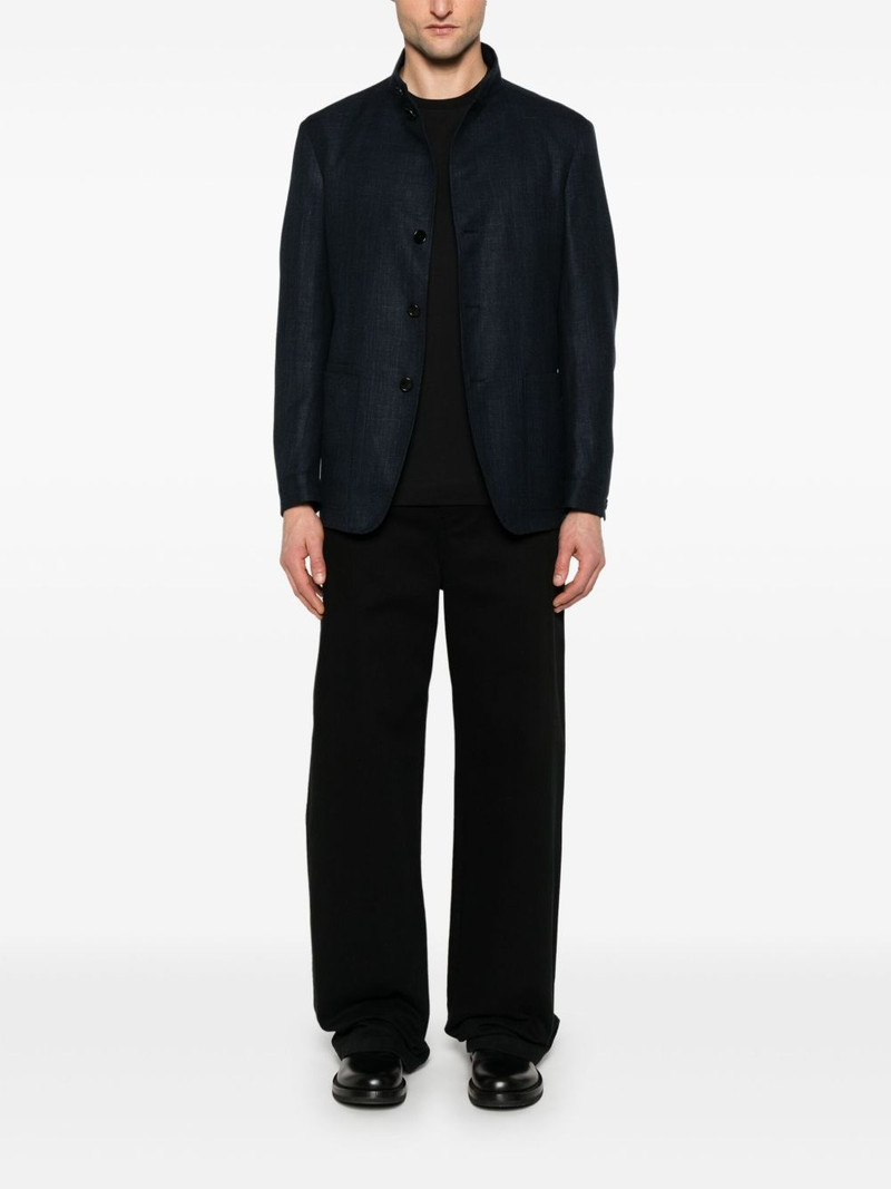 ZEGNA slub-texture jacket outlook
