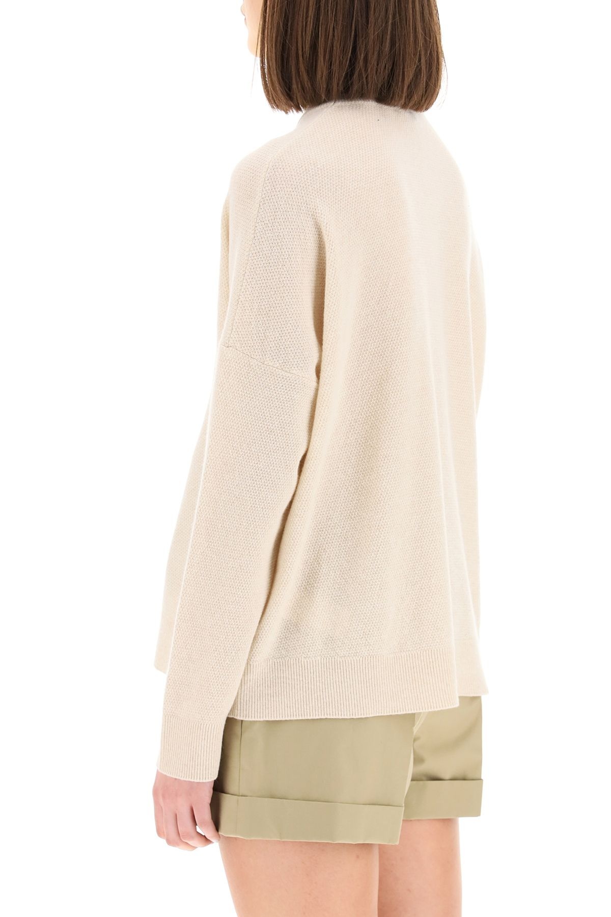 OVERSIZED CASHMERE SWEATER - 4