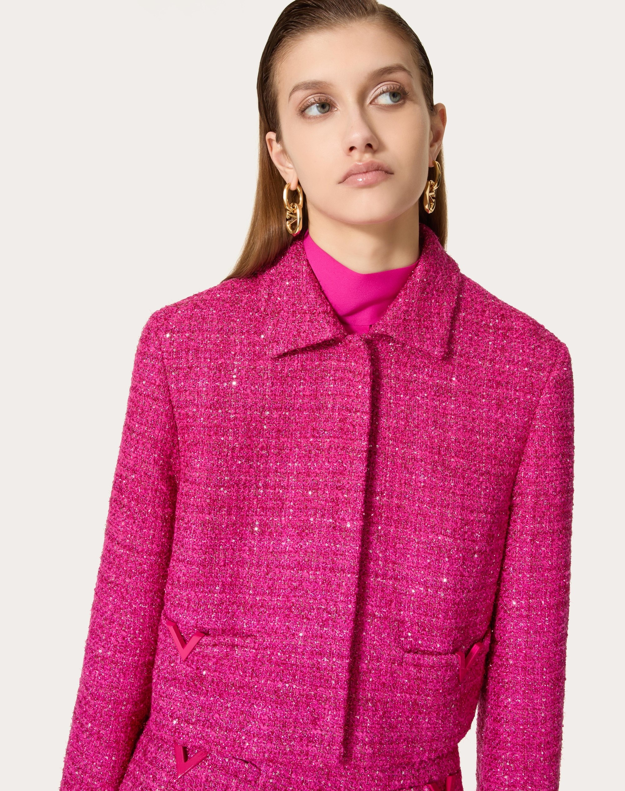 GLAZE TWEED LIGHT JACKET - 5