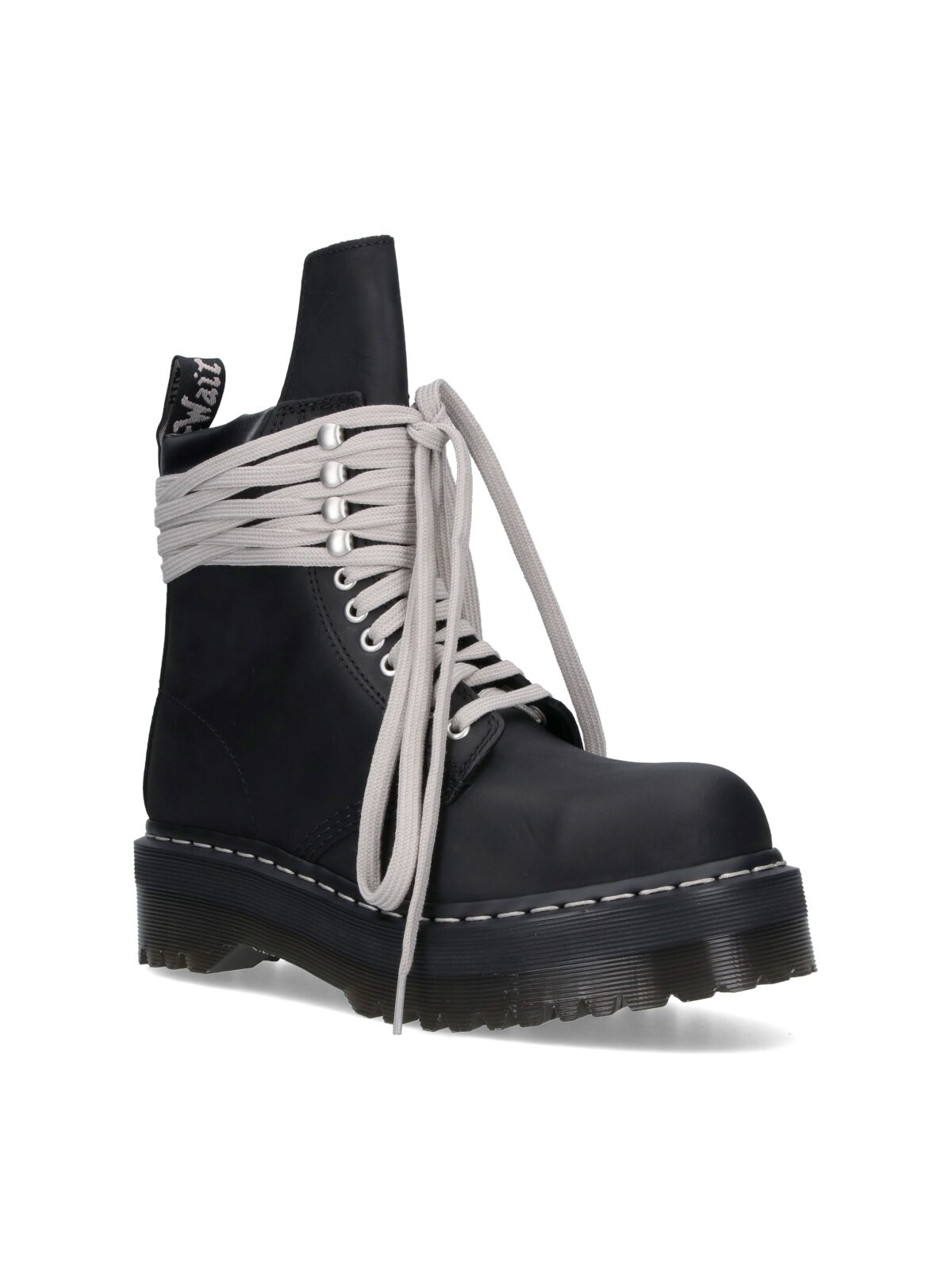 X DR.MARTENS 'QUAD SOLE STEEL TOE' BOOTS - 2