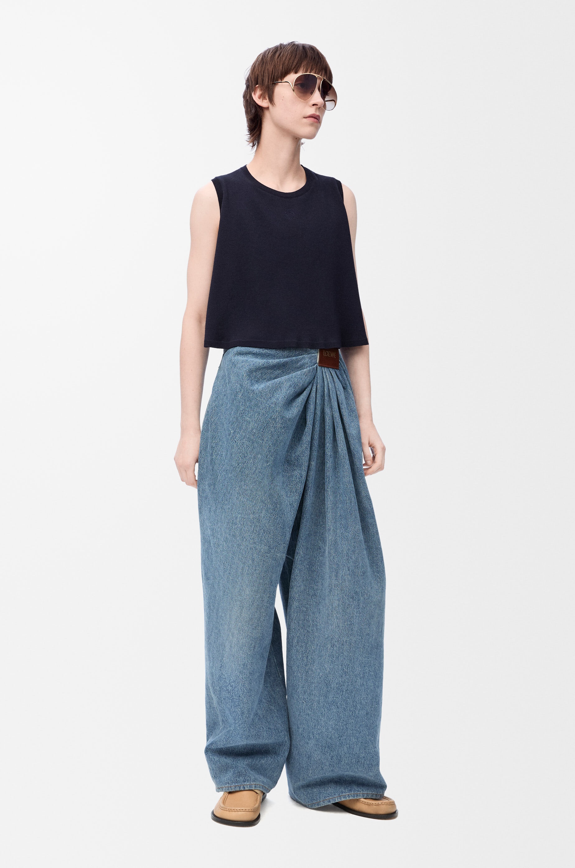 Sleeveless sweater in wool - 2