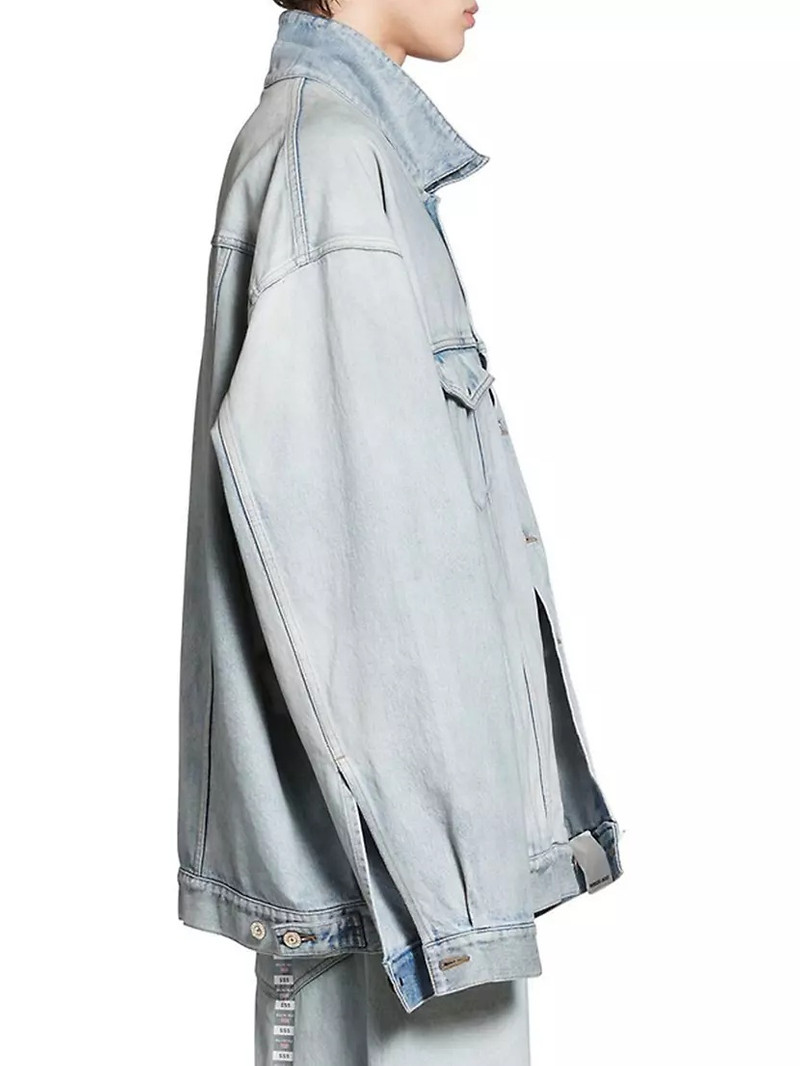 Denim Size Sticker Jacket 4