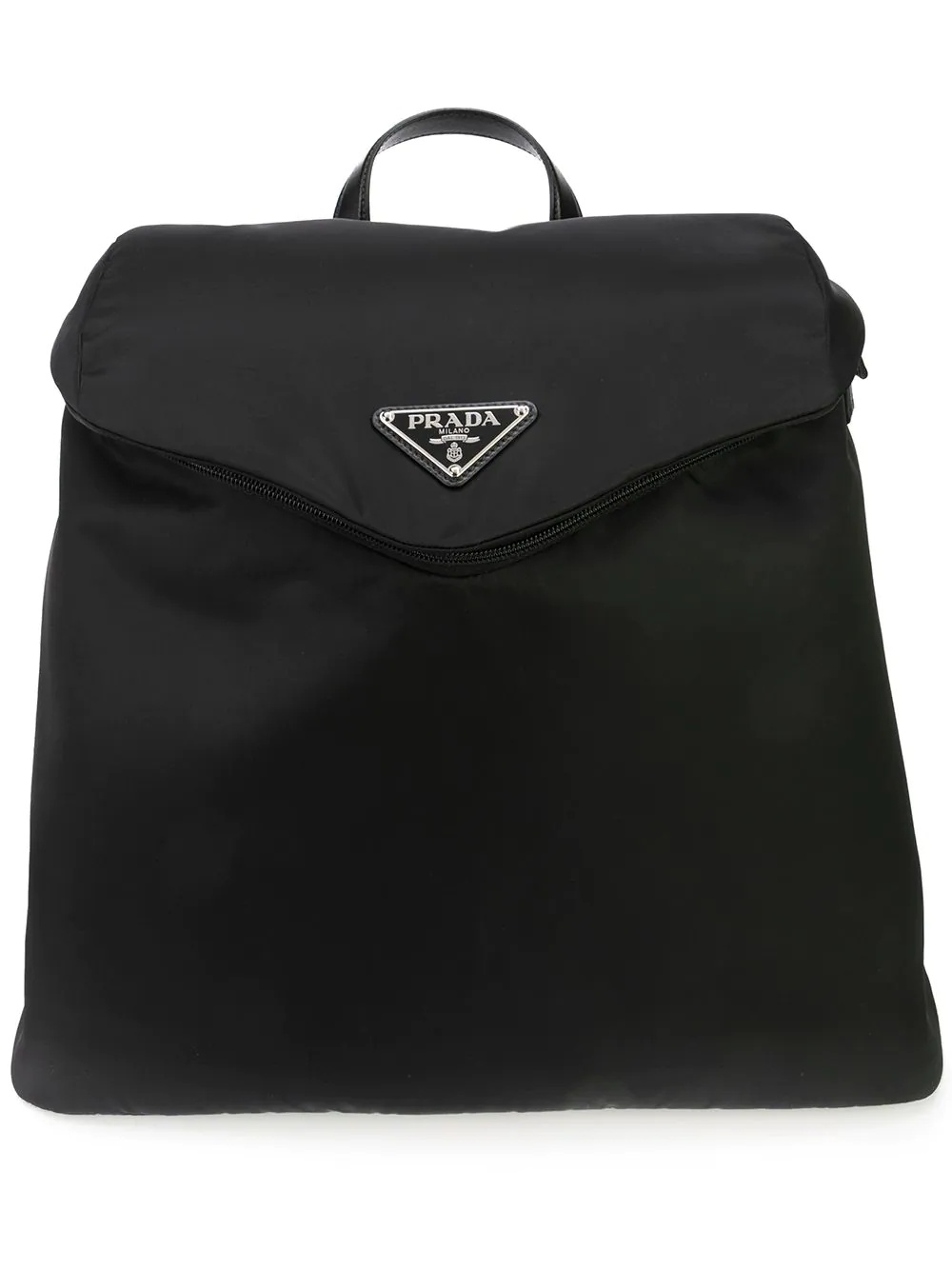 logo plaque Re-Nylon backpack - 1