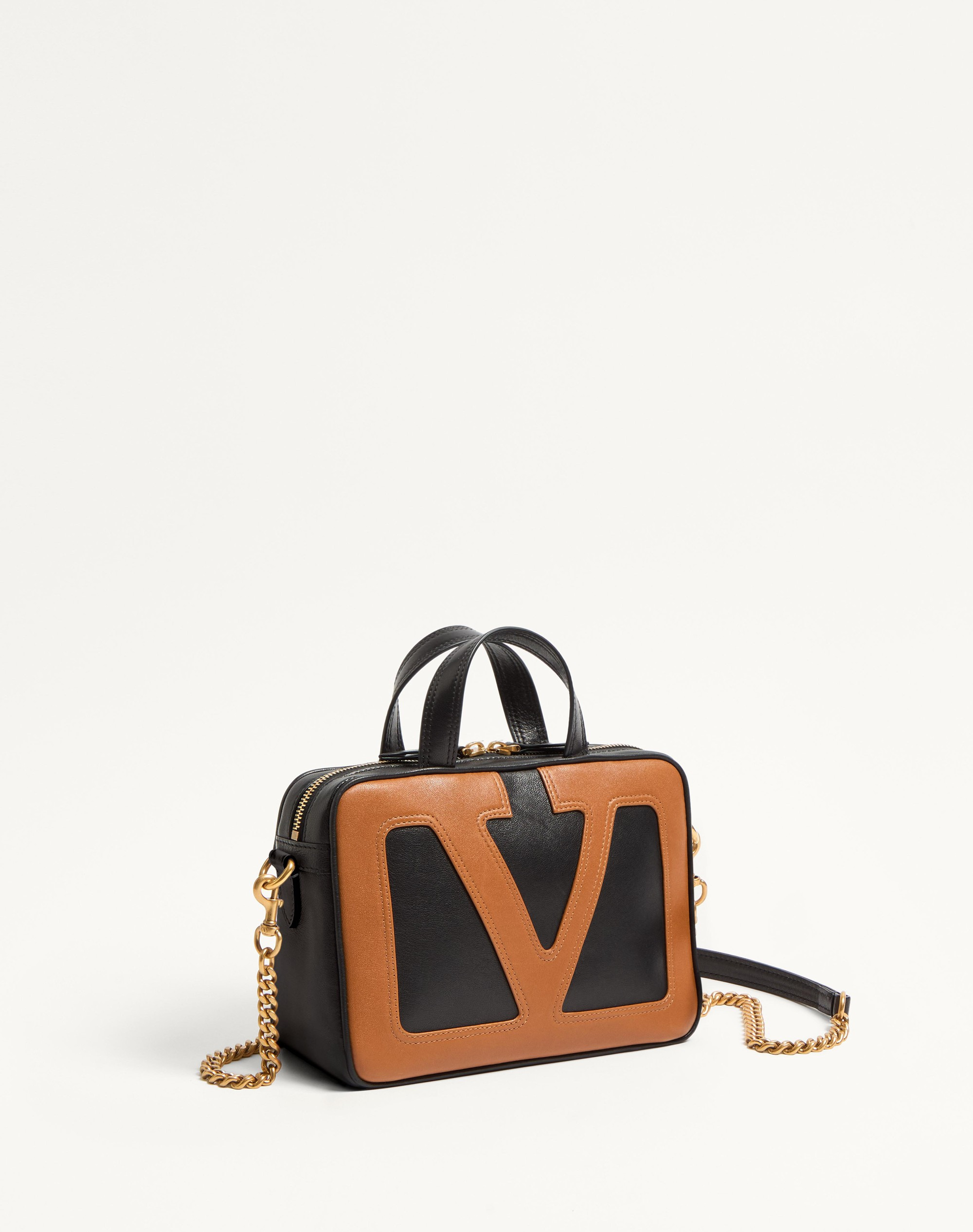 VALENTINO GARAVANI VIVA SUPERSTAR NAPPA LEATHER HANDBAG - 3