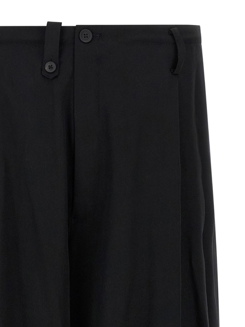 pleated drawstring trousers - 3