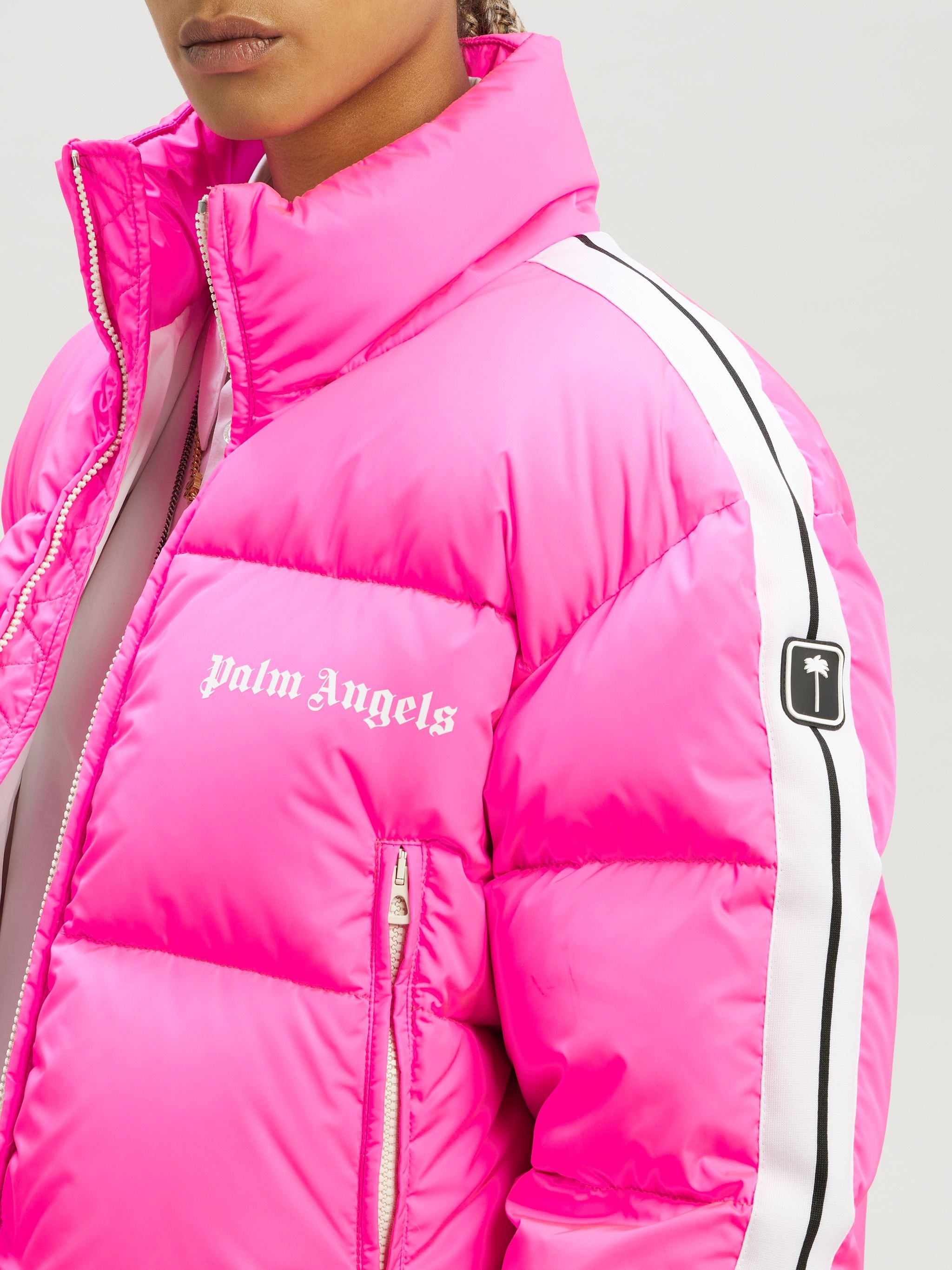 Cropped Track Down Jacket - 6