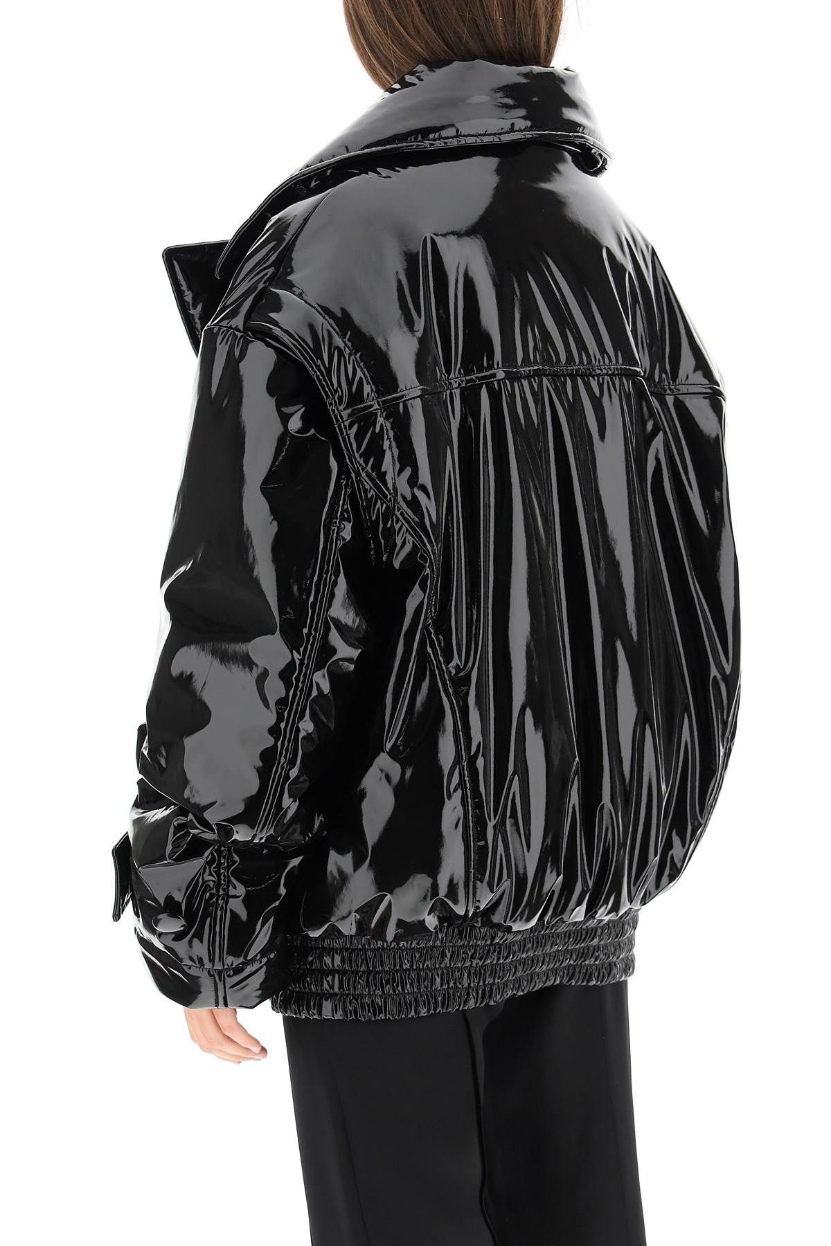 PATENT LEATHER JACKET - 4