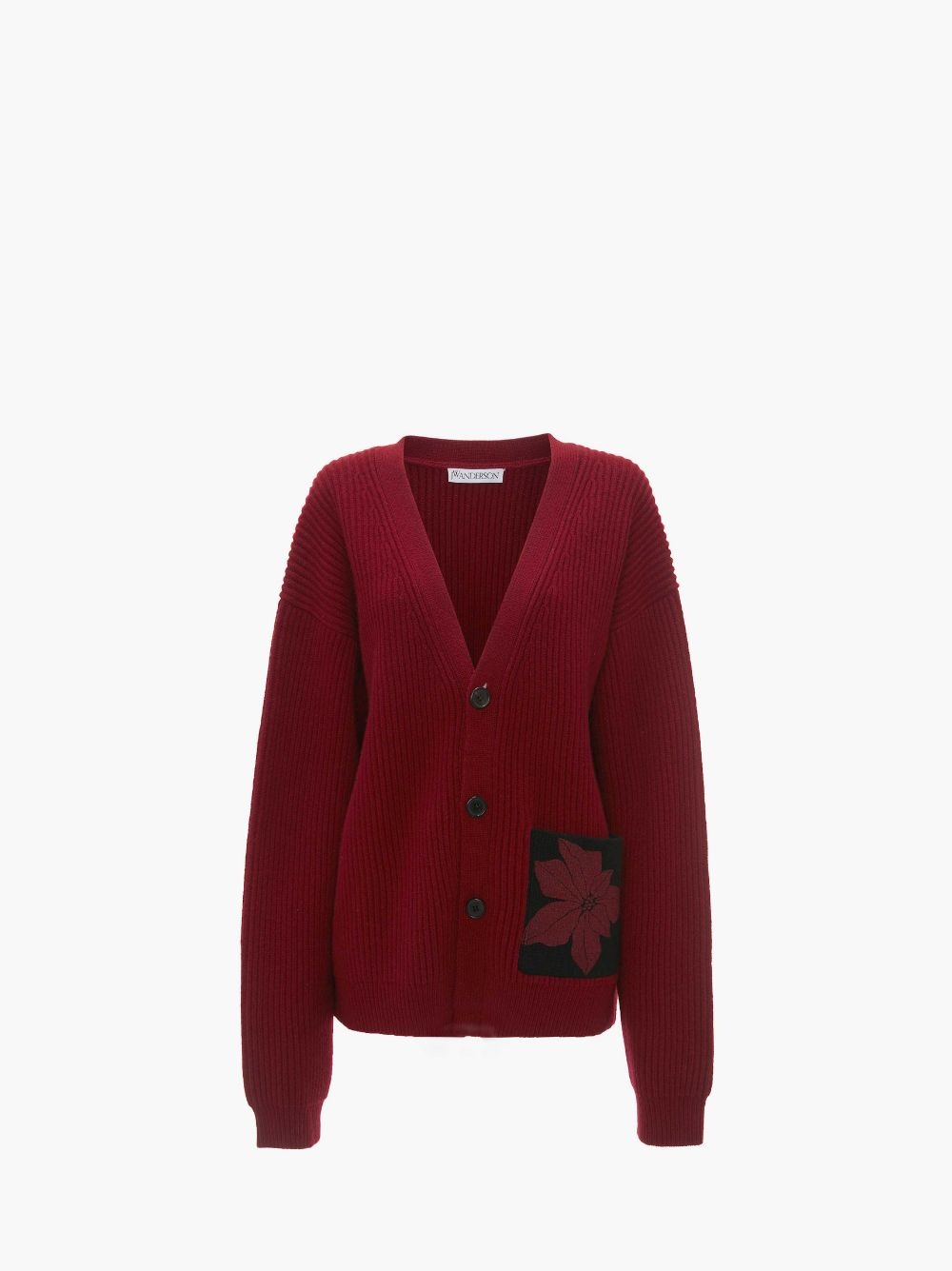 CARDIGAN WITH PATCH POCKET - 1