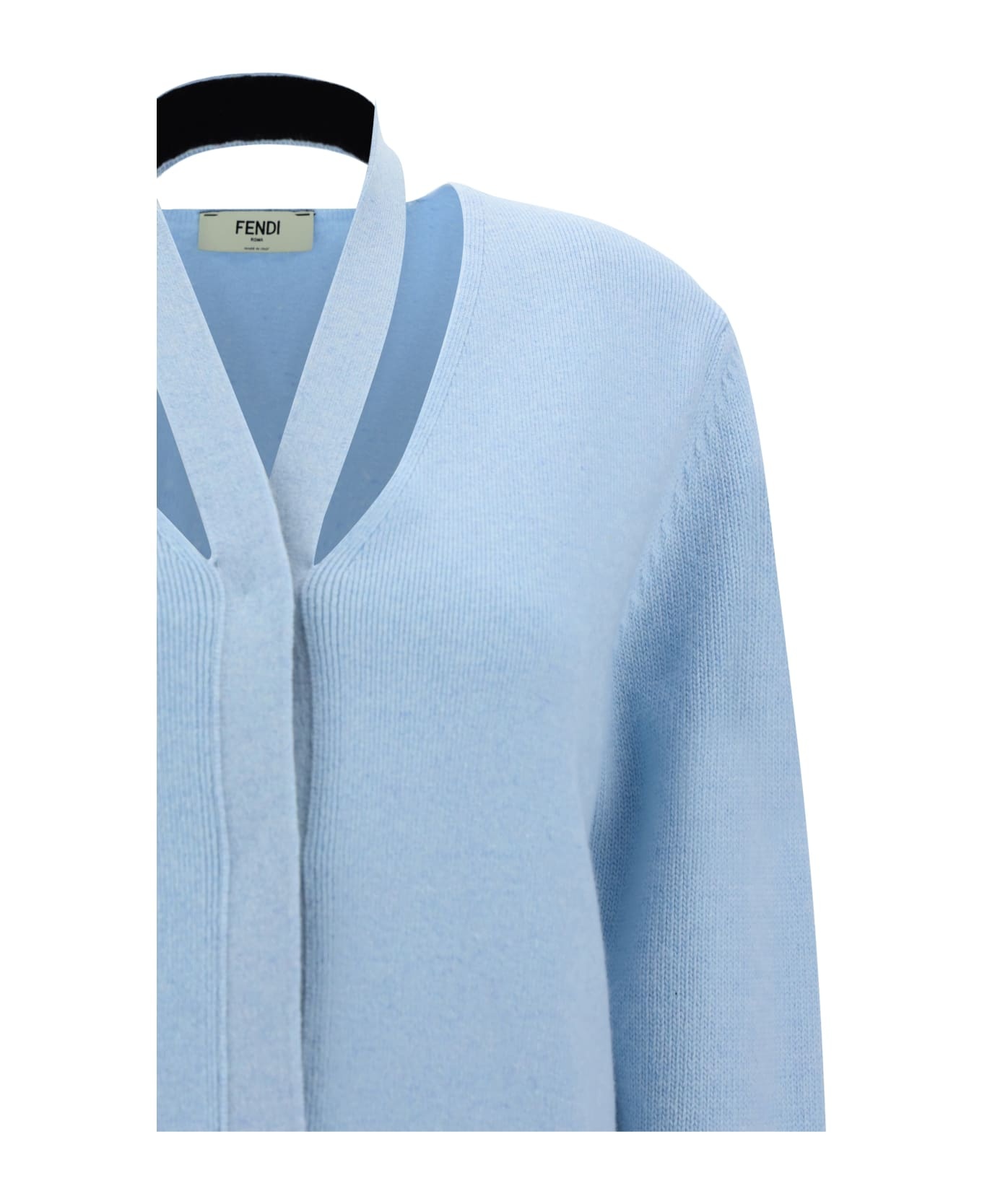 Wool And Cashmere Cardigan - 3