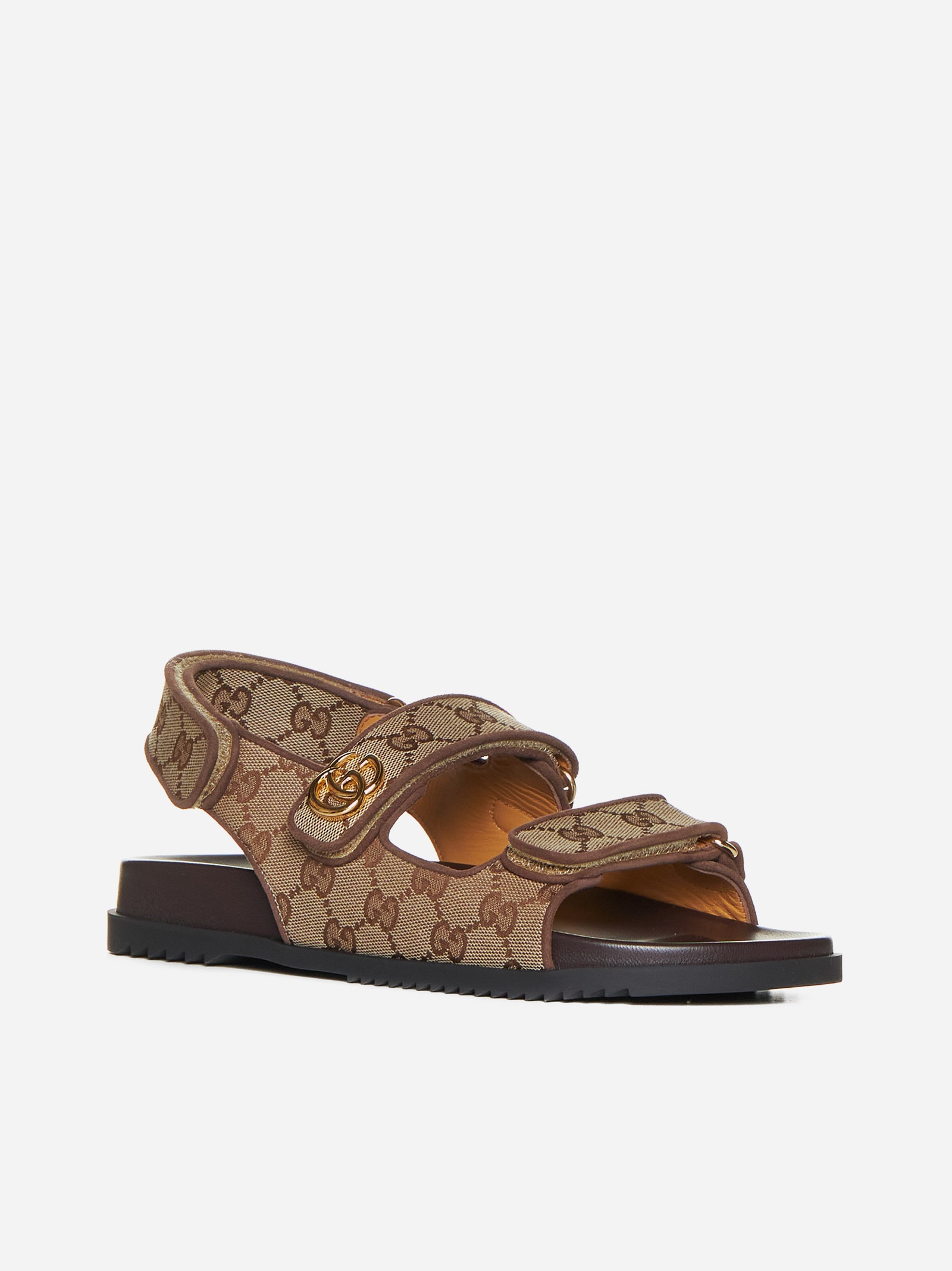 GG fabric sandals - 2