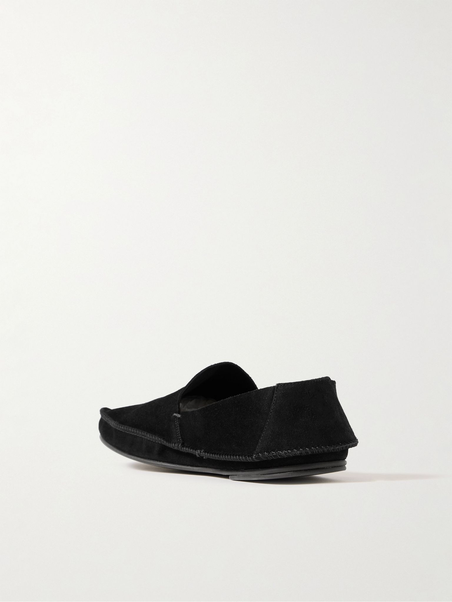 Tyler Suede Loafers Black - 4
