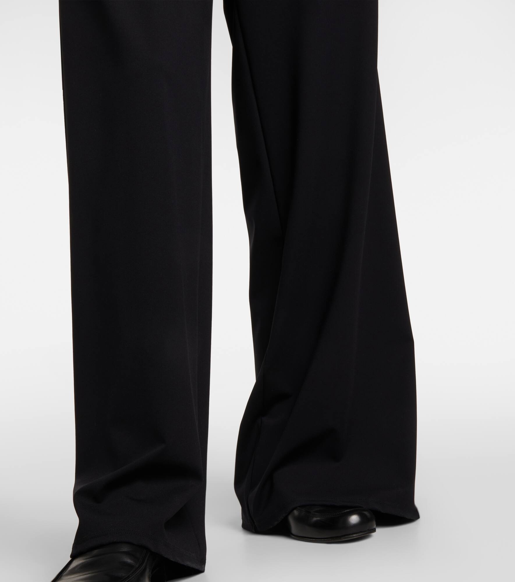 Bariem low-rise jersey wide-leg pants - 5