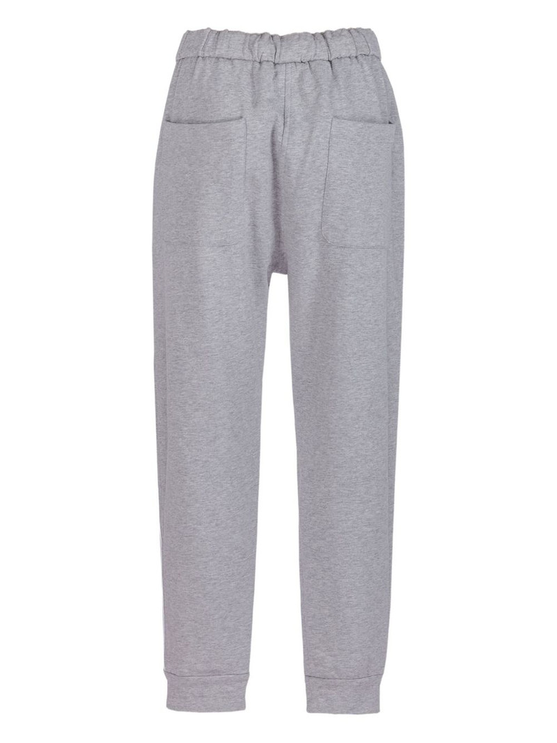 Brunello Cucinelli cotton track pants outlook