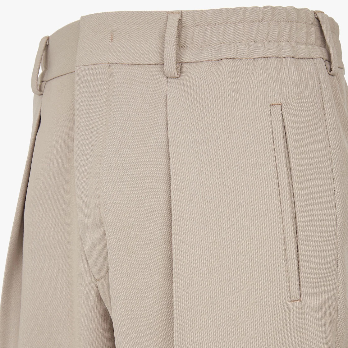 Gray wool pants - 3