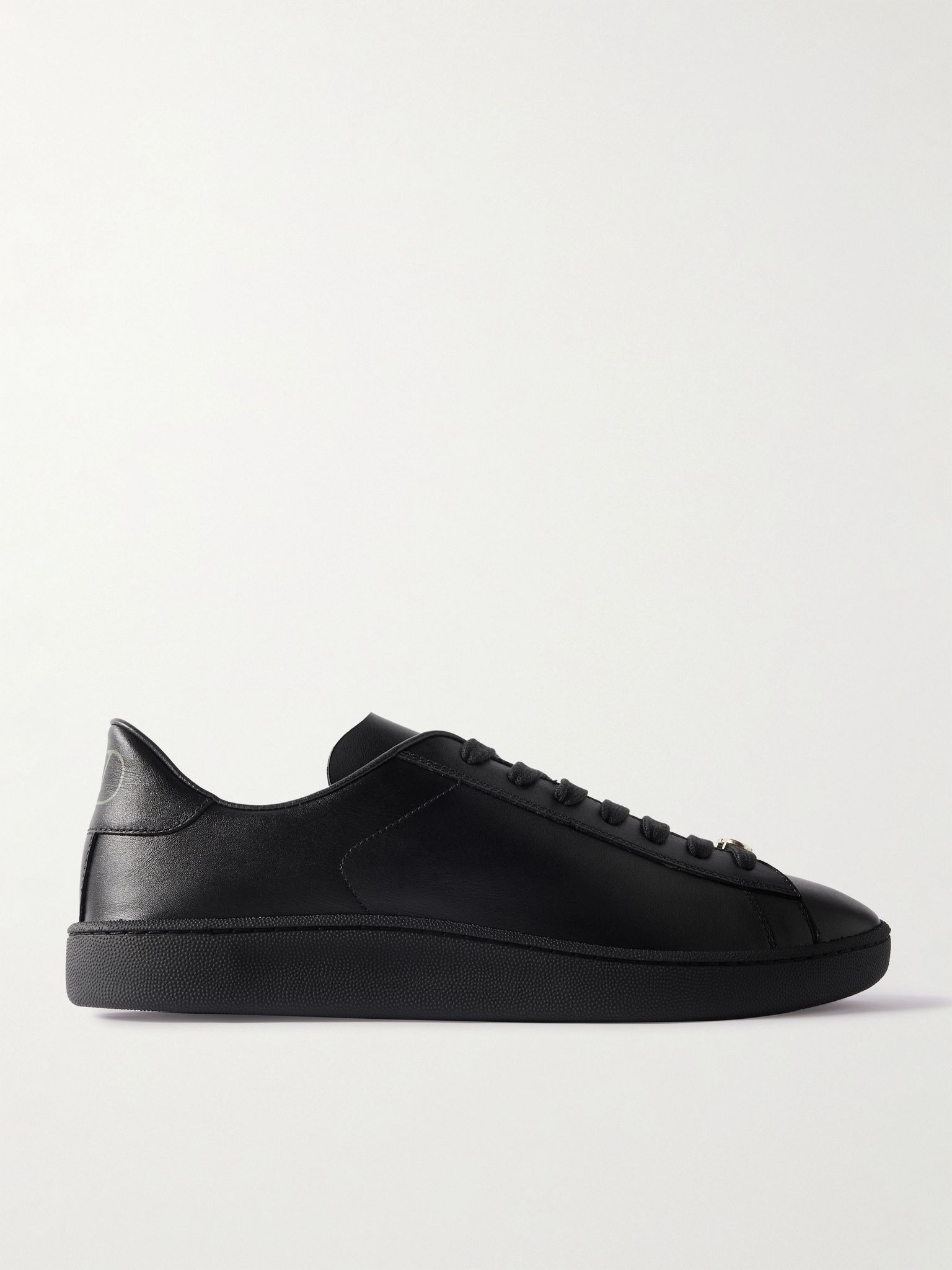 Royco Leather Sneakers Black - 1