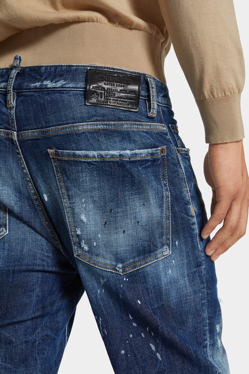 MEDIUM RIPPED WASH BRO JEANS - 6