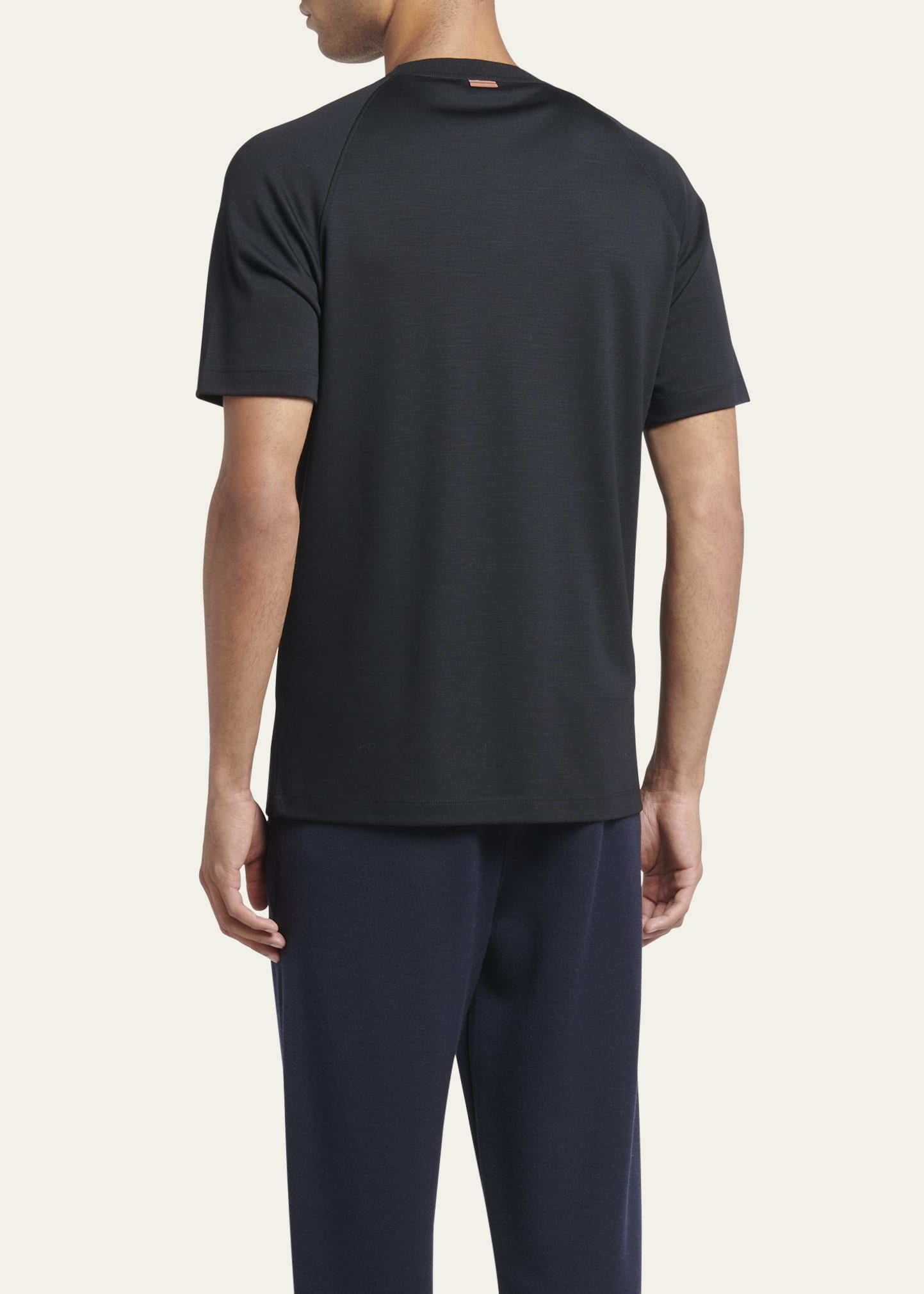 Men's Wool-Stretch Crewneck T-Shirt - 3