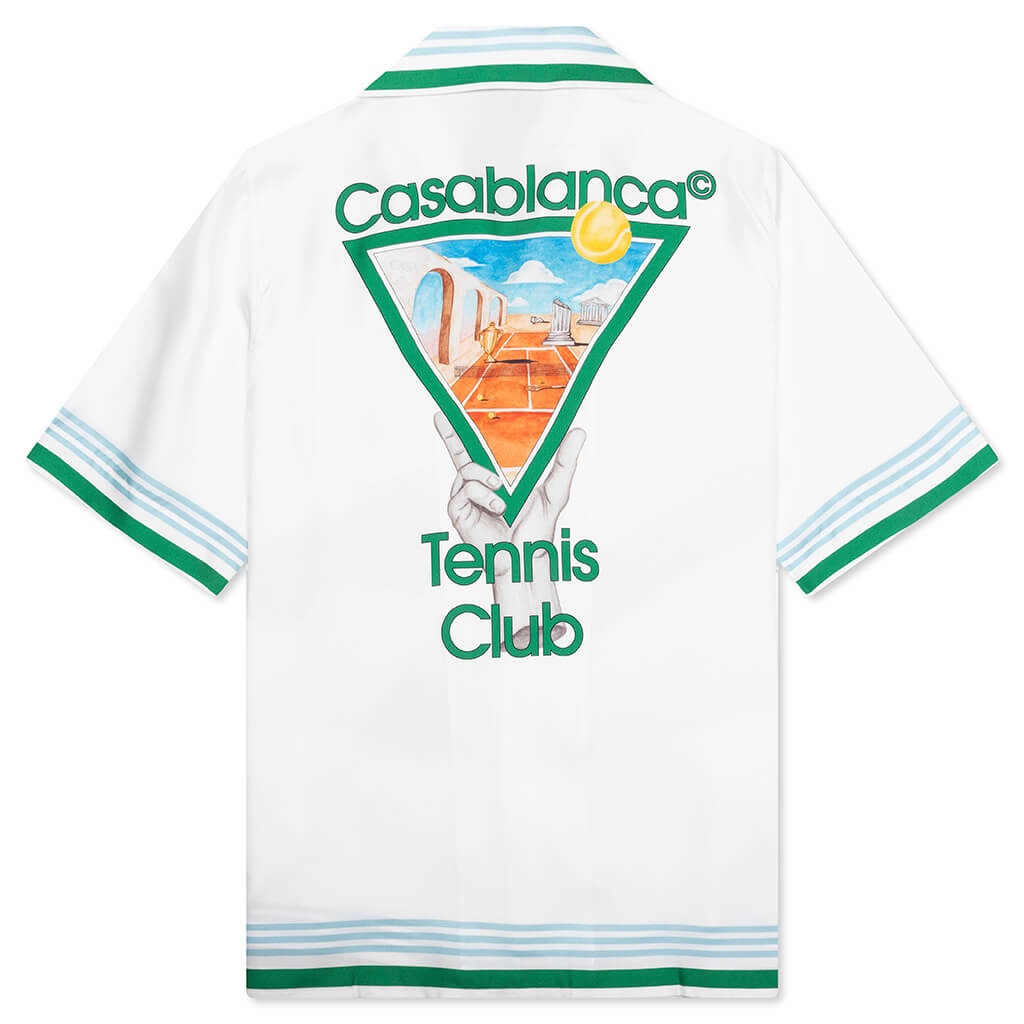 TENNIS ICON S/S CUBAN COLLAR SHIRT - METAPHYSICAL - 2