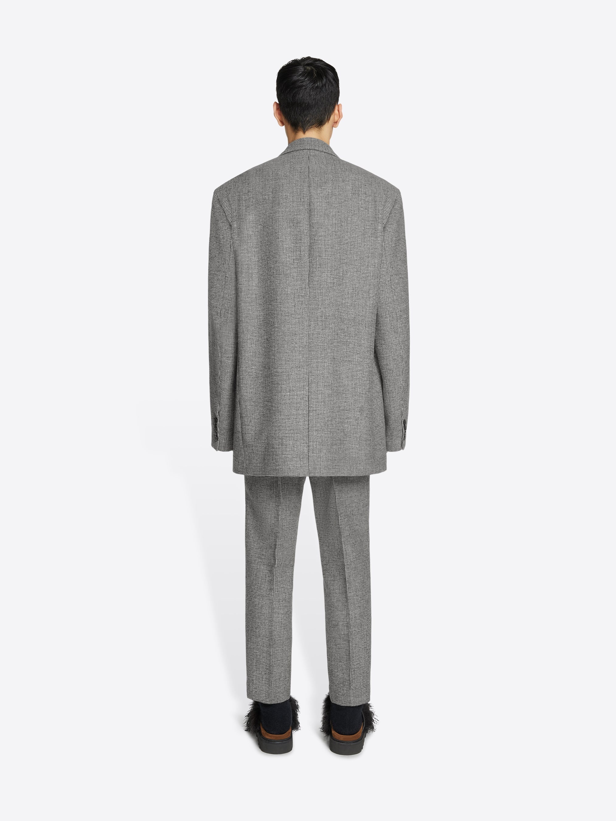 WOOL SLIM FIT PANTS - 4