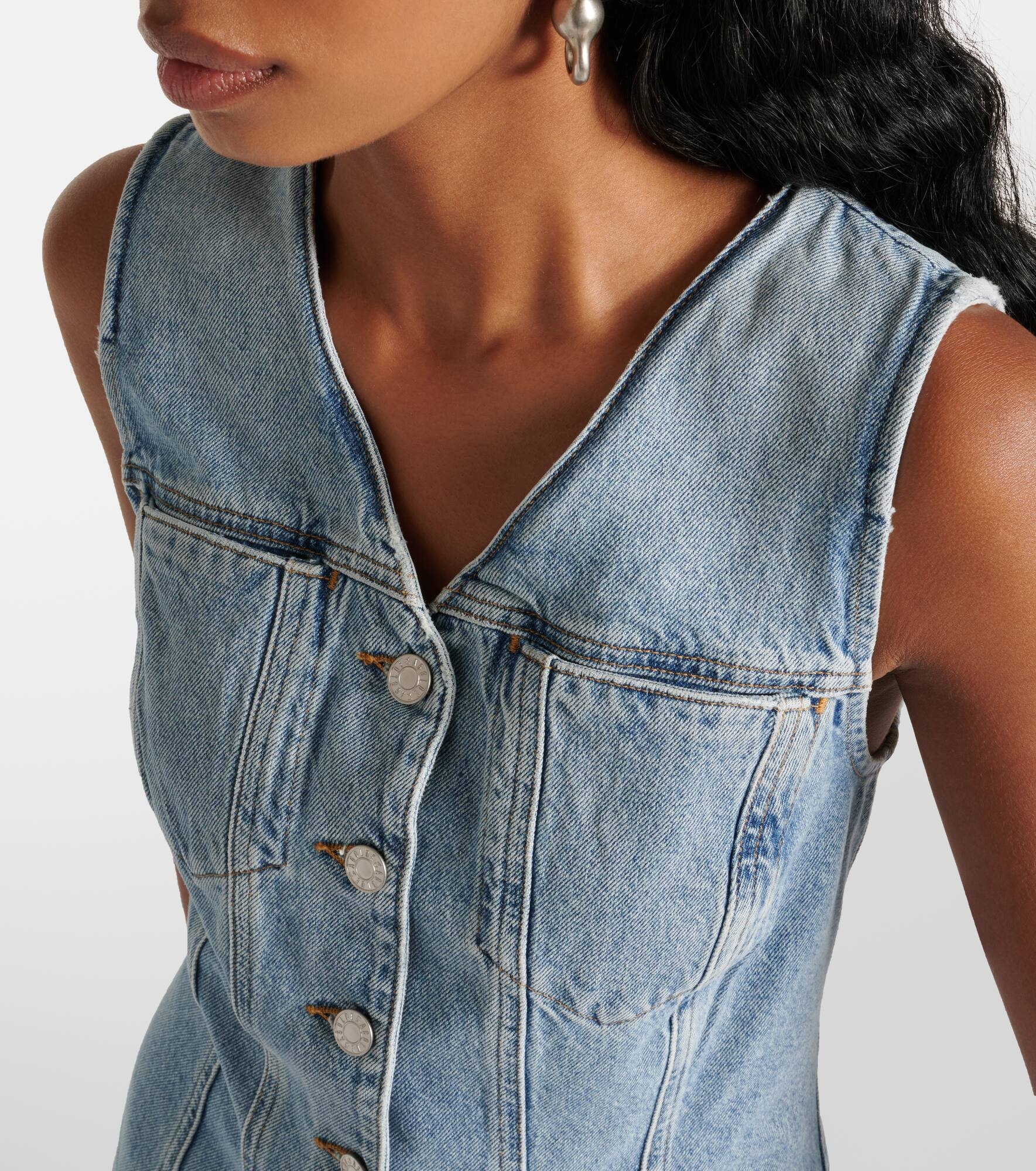 Trina denim minidress - 4