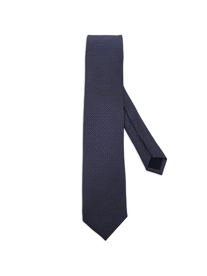 CORNELIANI patterned tie outlook