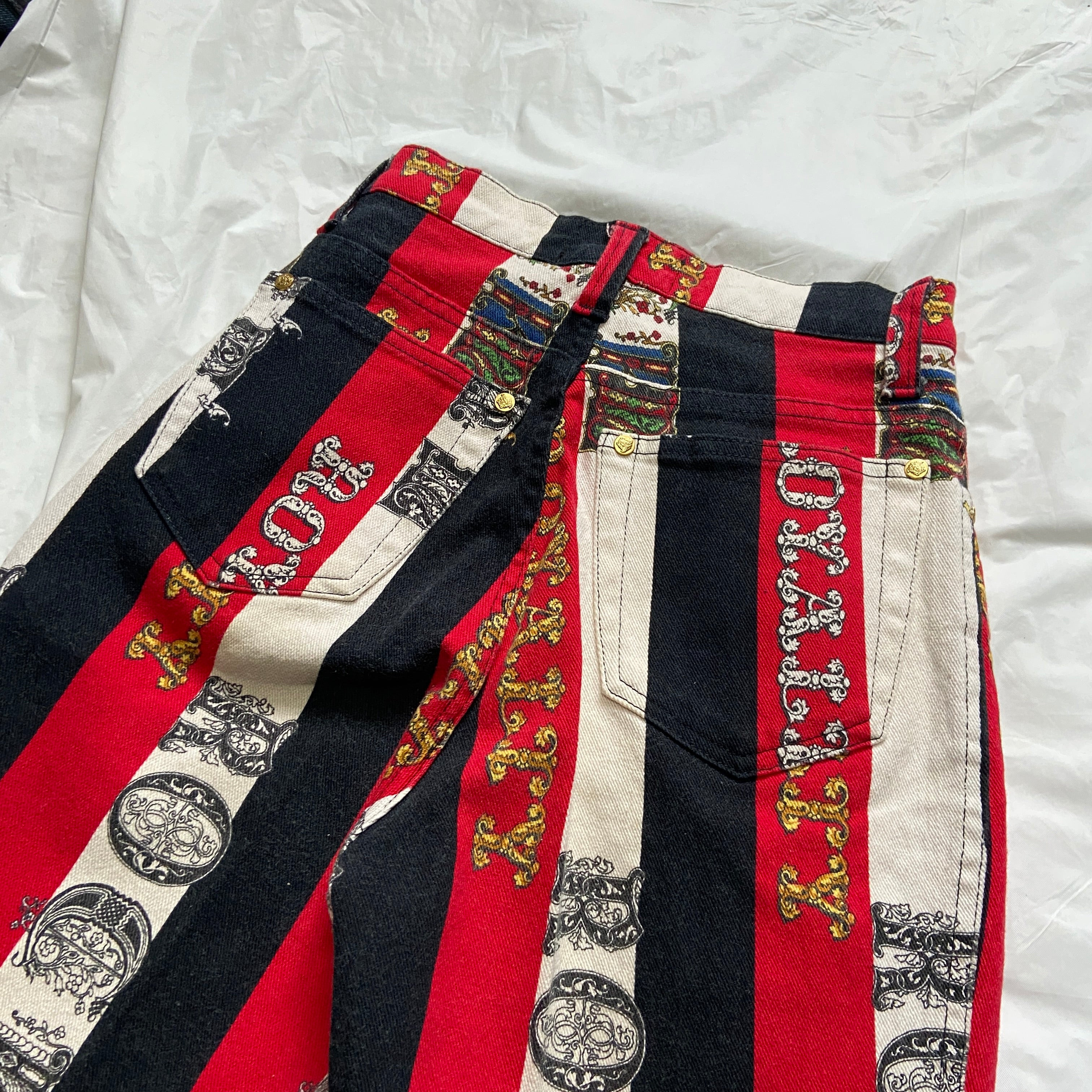 Versace 90s rock and royalty jeans 28 - 9