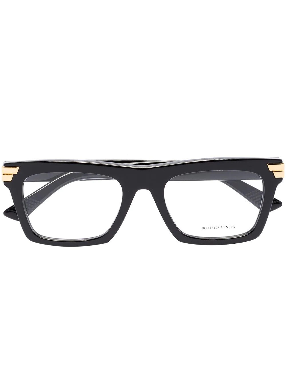 rectangular-frame glasses - 1