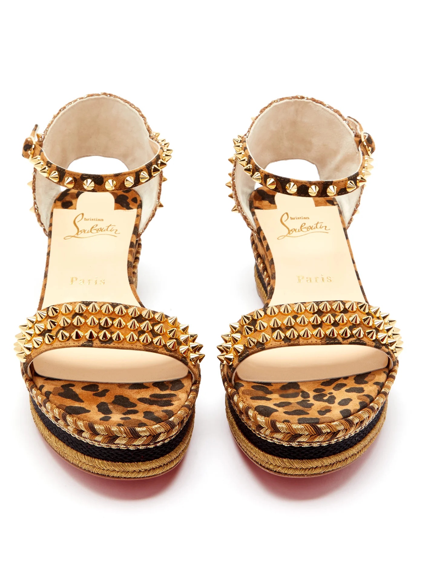 Madmonica 60 studded flatform sandals - 5