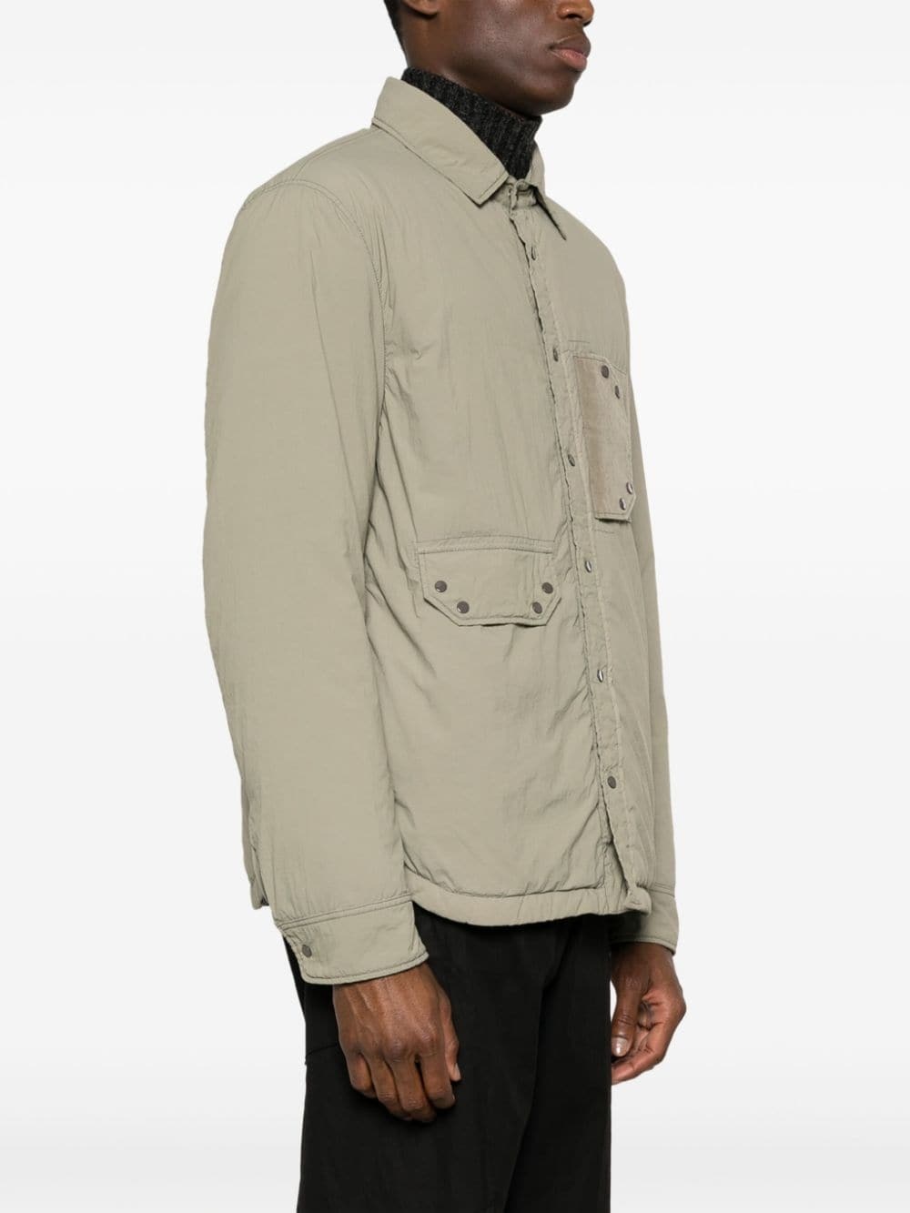 padded shirt jacket - 3