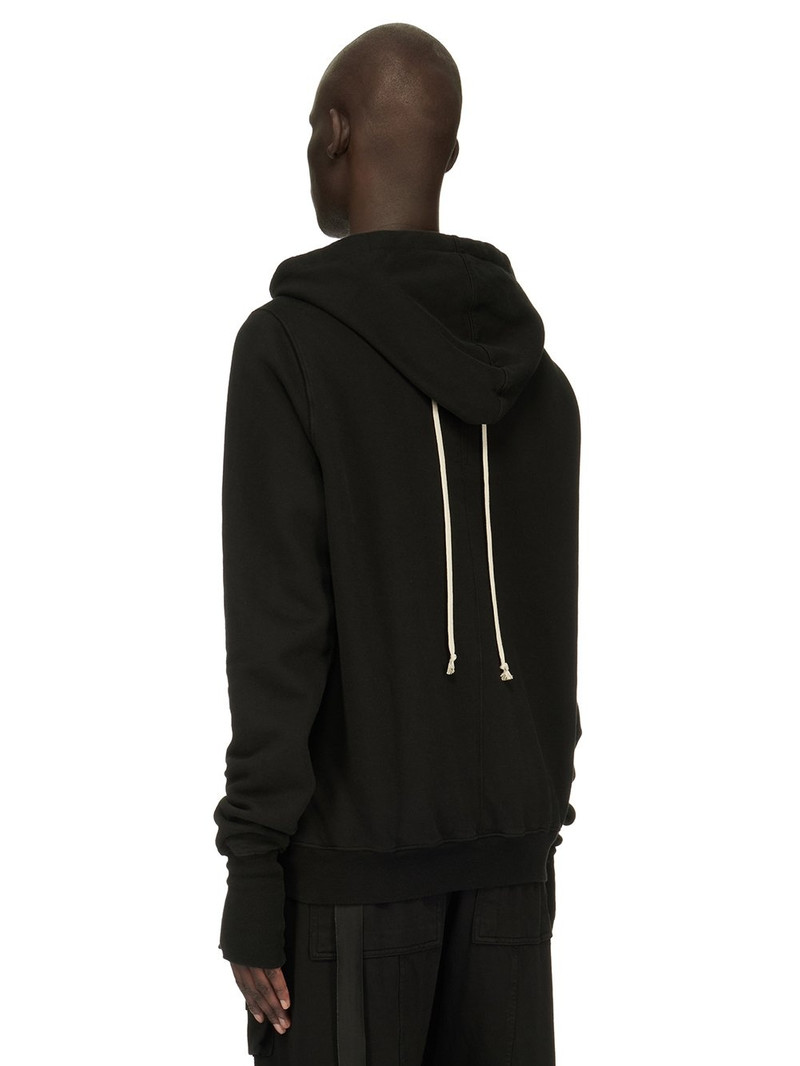 RICK OWENS DRKSHDW Gauntlet Knit Hoodie Black 3