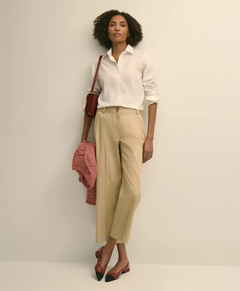 Cropped Wide-Leg Advantage Chino® Pants - 1