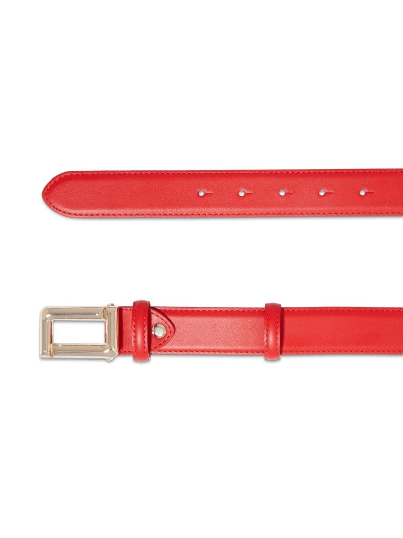 LANCEL Angele leather belt outlook