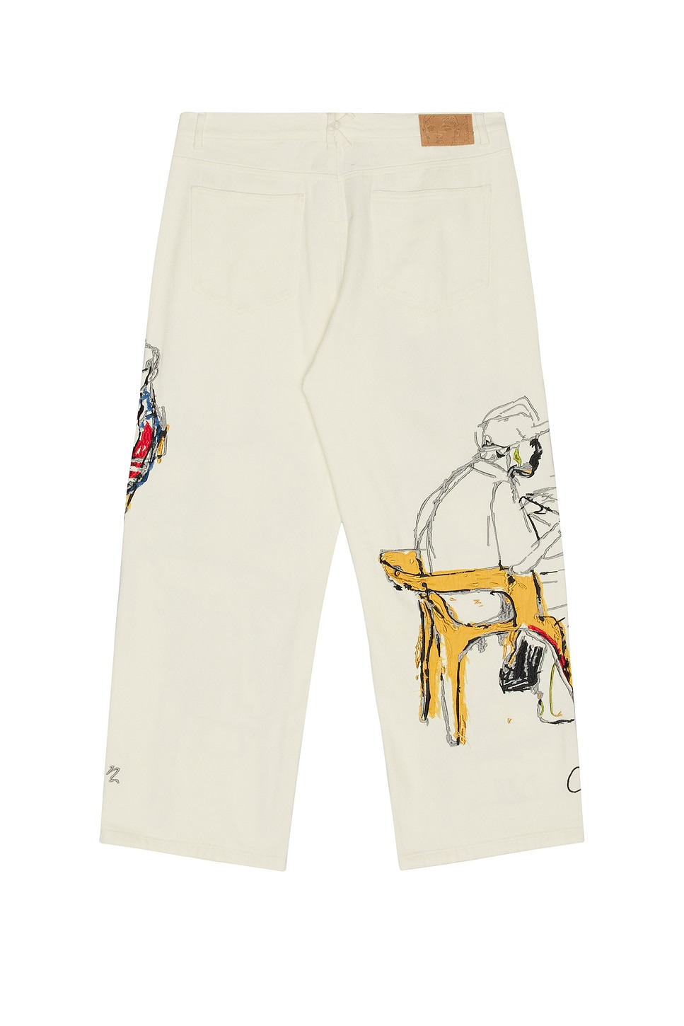Dominos Embroidery Jeans - 2