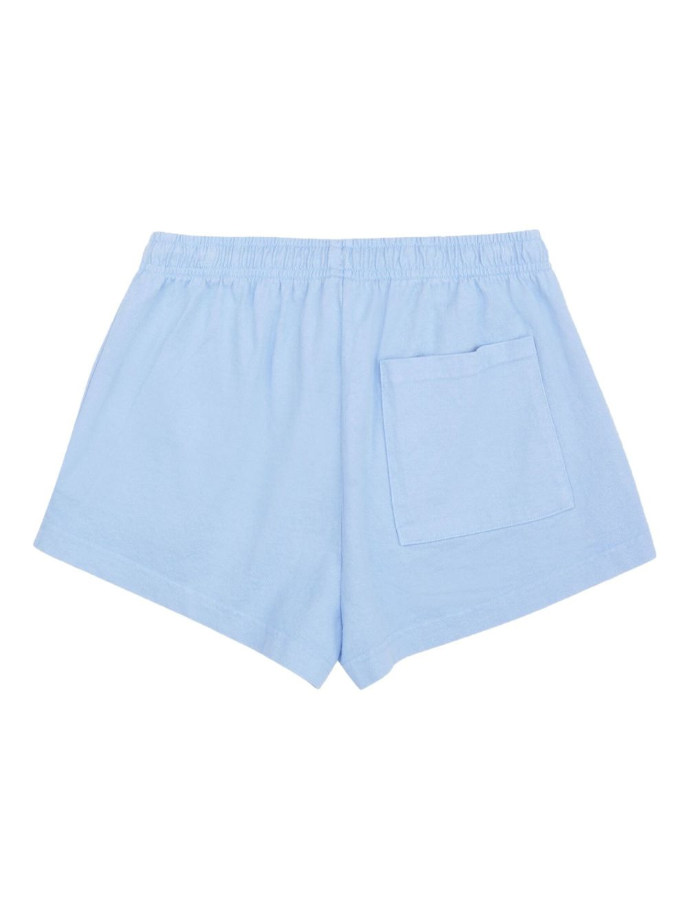 logo-print cotton shorts - 2