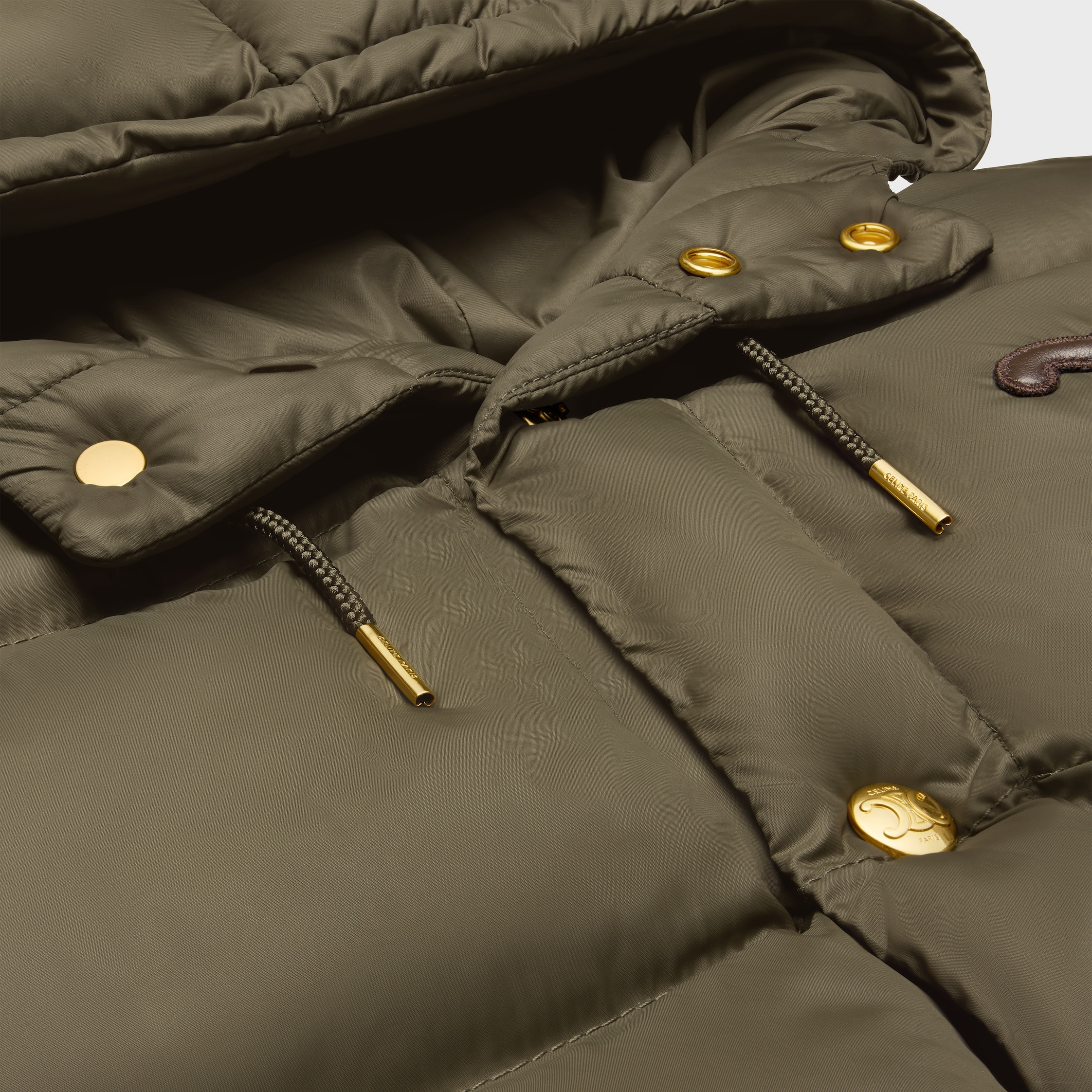 sleeveless down jacket in lightweight nylon - 3