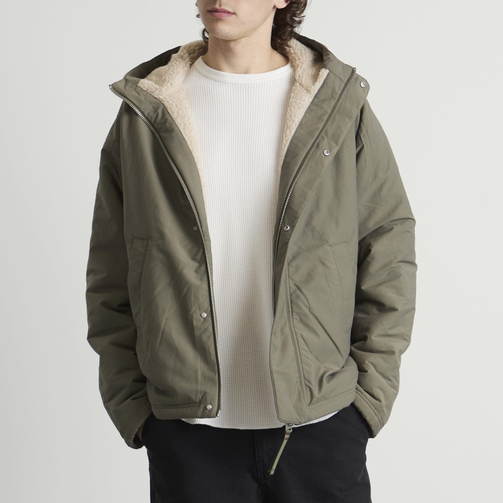Canada Goose Alberni Reversible Fleece Bomber Jacket - 5