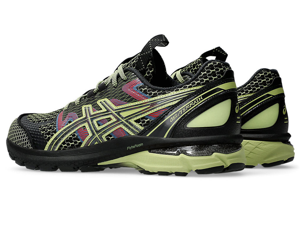 ASICS US4-S Gel-Terrain 'Black Neon Lime' 1203A394-001 - 3