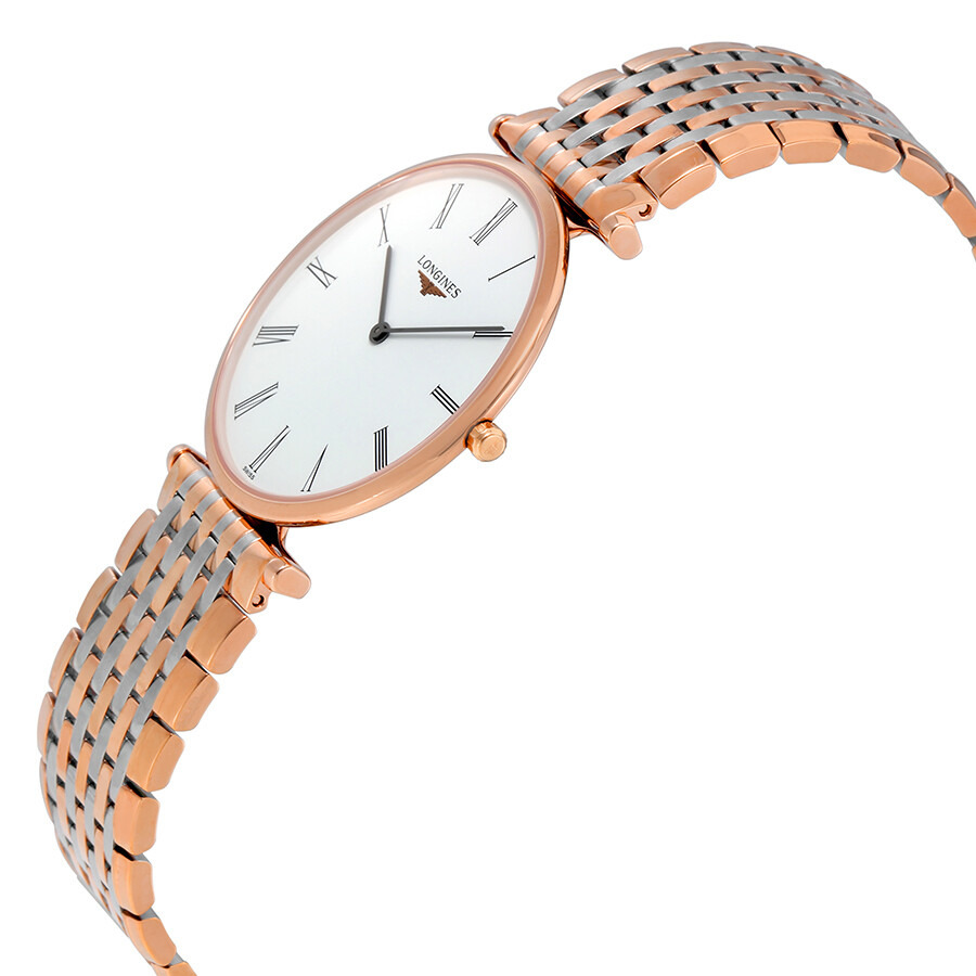 Pre-owned Longines La Grande Classique De Longines White Dial Ladies Watch L4.755.1.91.7 - 2