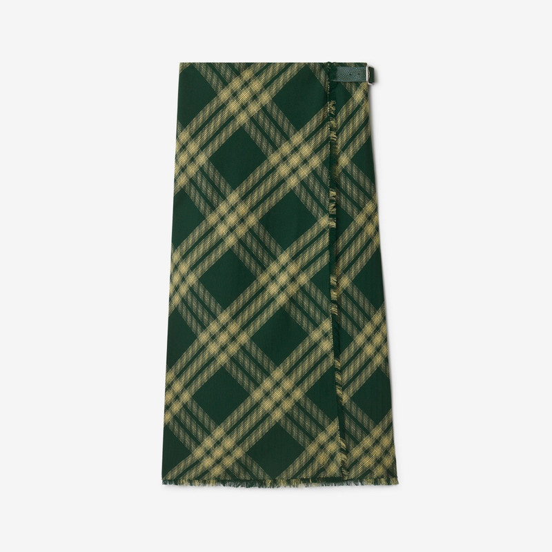Check Wool Kilt - 1