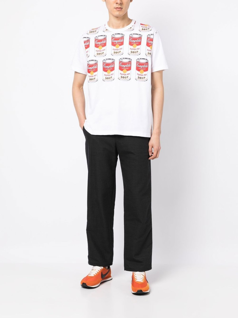 Junya Watanabe MAN campbell soup graphic print T-shirt outlook
