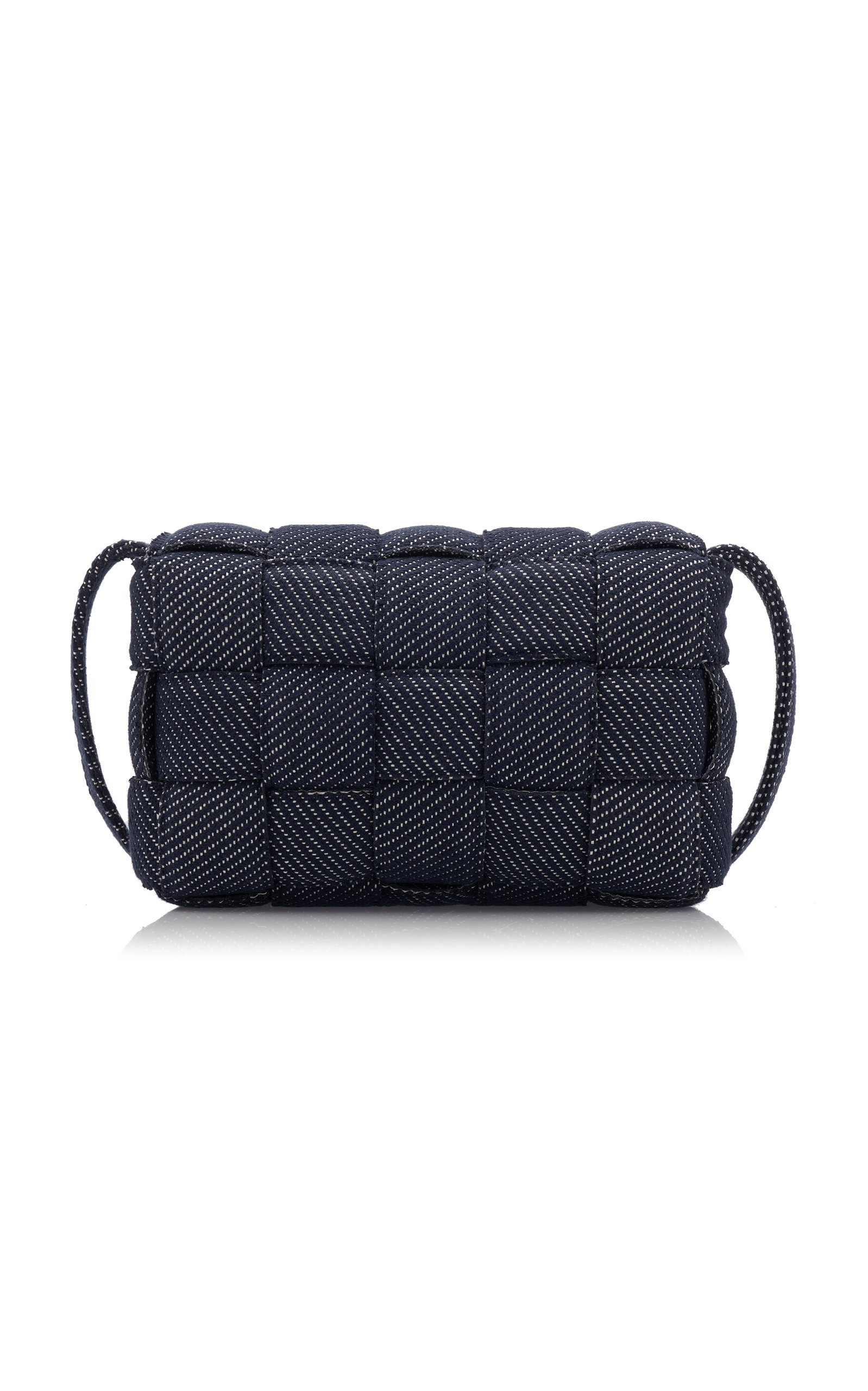 The Padded Cassette Denim Bag blue - 12