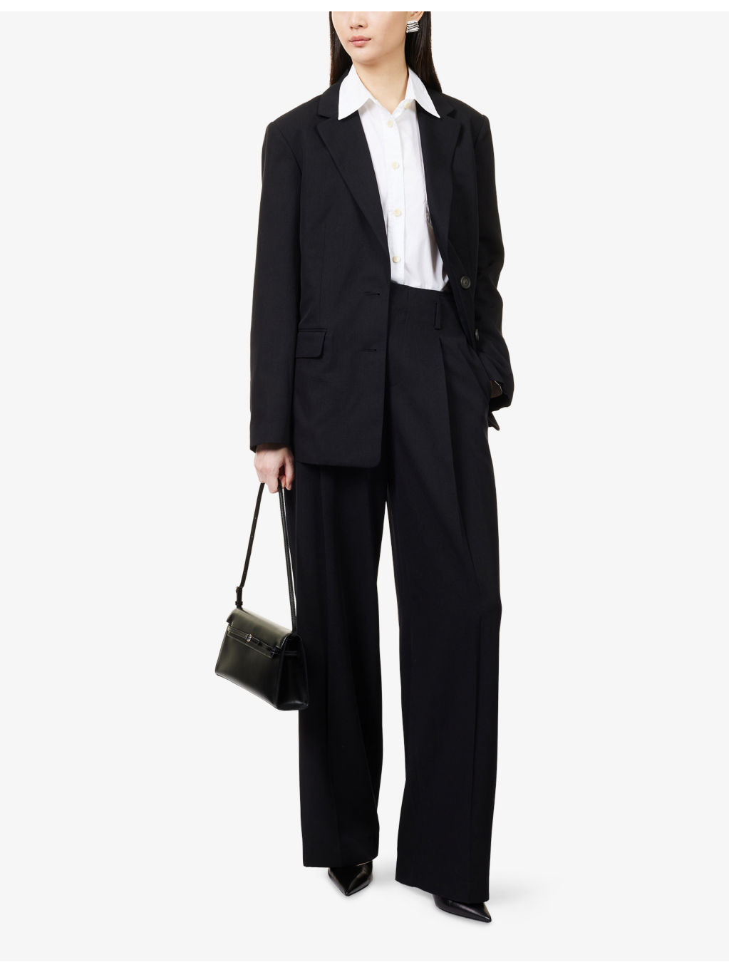 Tailored Pleated Woven Trousers - 2
