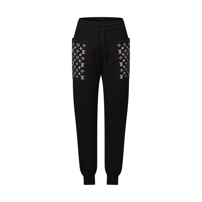 Monogram Accent Jogging Pants 1