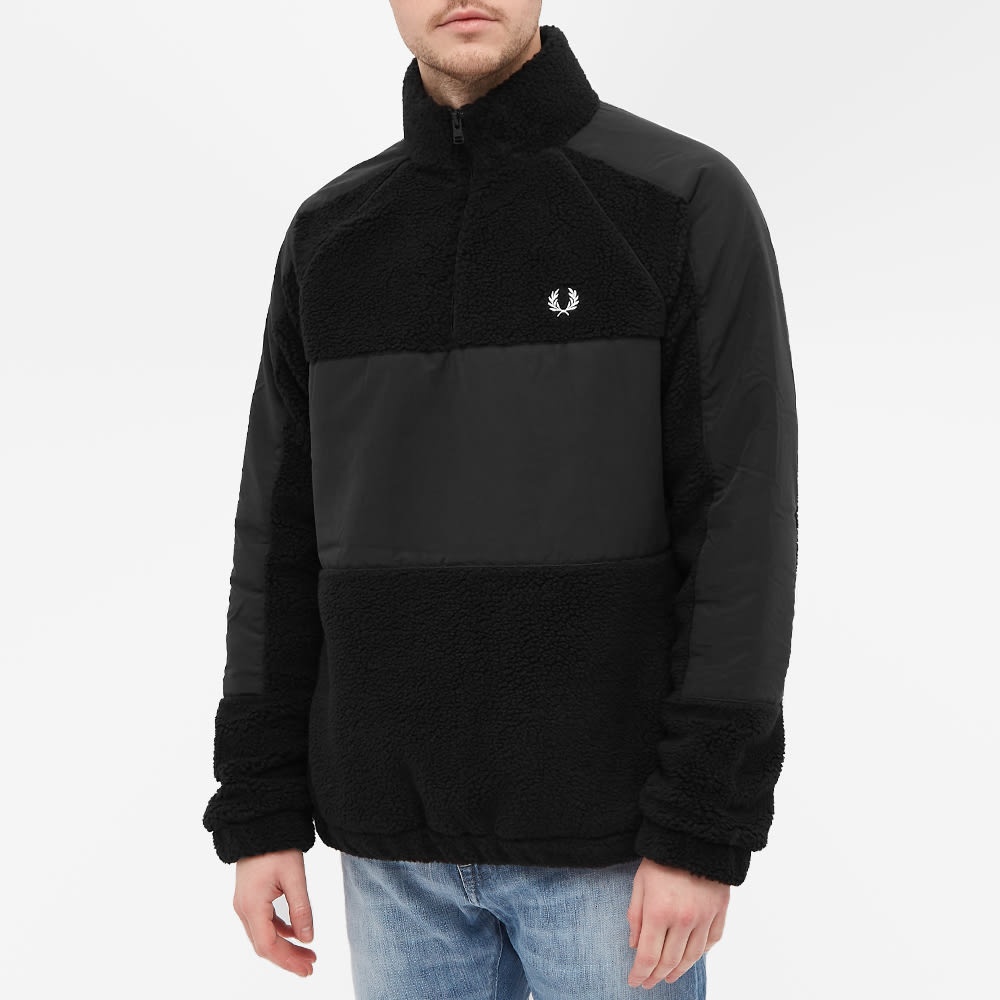 Fred Perry Woven Panel Borg Ha - 4