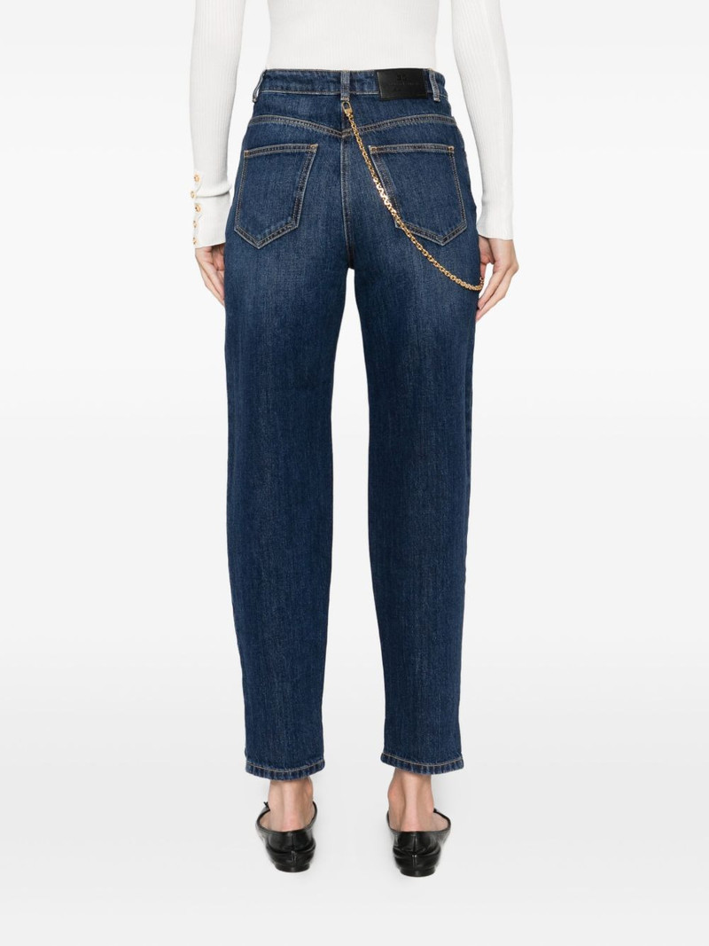 chain-embellished jeans 4