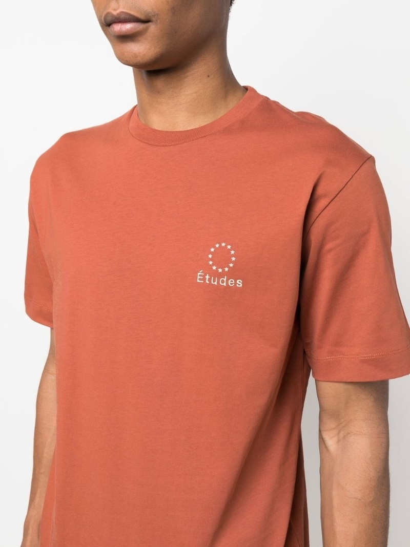 logo-print organic cotton T-shirt - 5